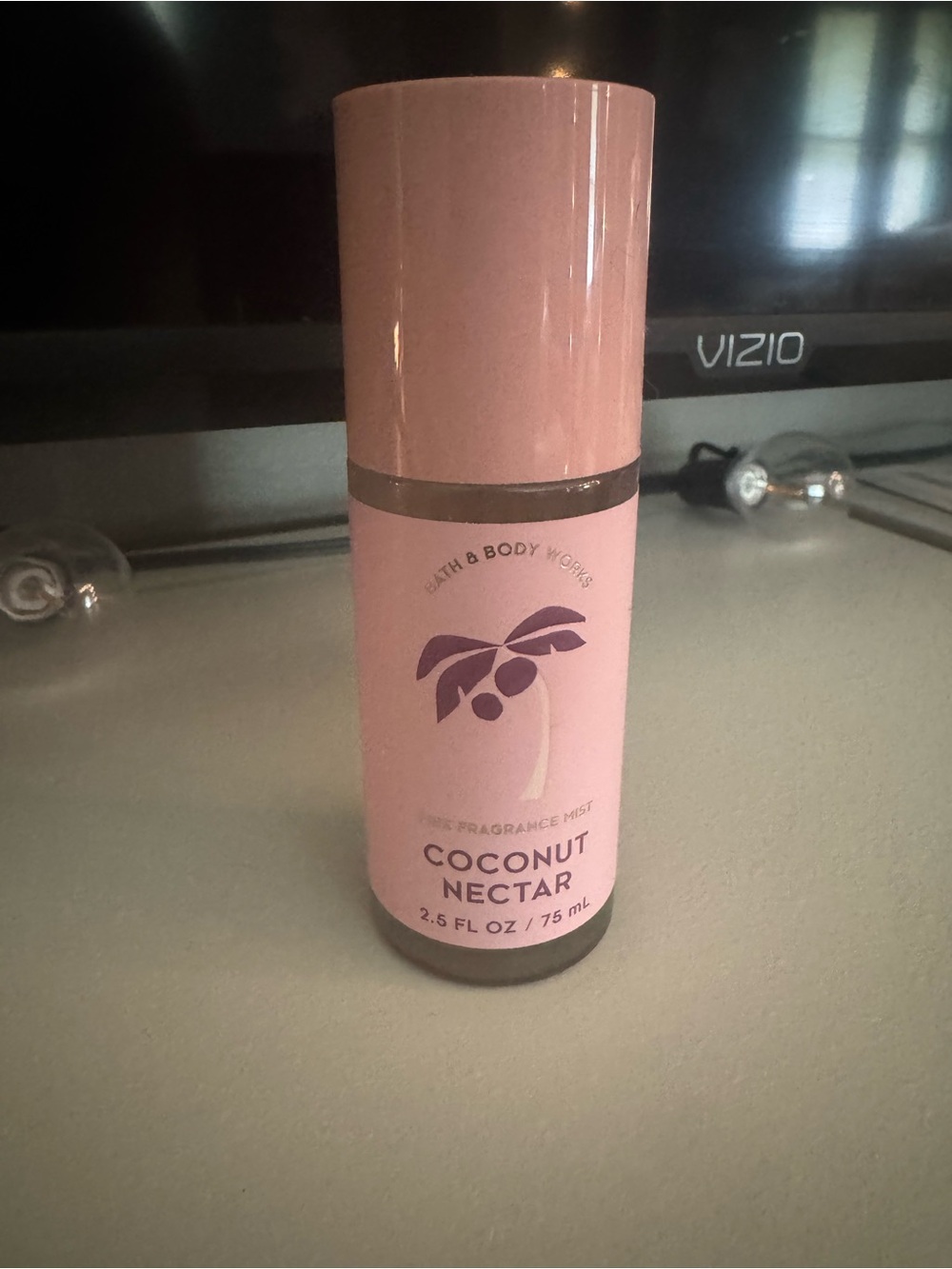 Bath & Body Works Pink Coconut Nectar Fragrance Mist Bottle